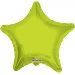 Balon folie stea 45 cm Verde Lime