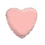 Balon mini folie inima roz gold, 23cm