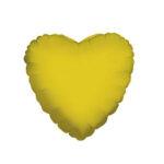 Balon mini folie inima aurie, 23cm