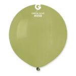 Balon  jumbo verde olive 48 cm