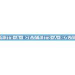 Banner decorativ folie Baby Boy Shower, 762x12.7cm BF