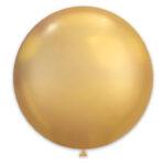 Mini balon jumbo chrome auriu Soft Line 48cm, Rocca BF