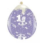 Balon stuffing transparent 1 AN, 45 cm