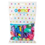 50 baloane asortate metalizate 26 cm