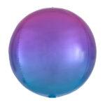 Balon ORBZ sfera red/blue 38 x 40 cm