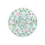 Deco balon transparent imprimat flori, 61cm