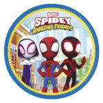 Set 8 farfurii party 23 cm Spidey si Prietenii