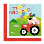 Set 20 servetele party HB Ferma Animalelor