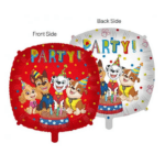 Balon folie 45cm Paw Patrol doua fețe