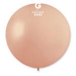 Balon jumbo misty rose 60 cm