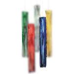 Decoratiune perdea folie albastra 80cm