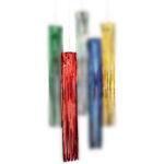 Decoratiune perdea folie rosie 80cm