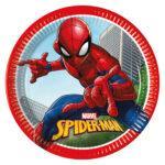 Set 8 farfurii party 23 cm Spiderman Crime Fighter