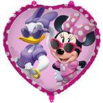 Balon folie 45 cm inima Minnie Junior