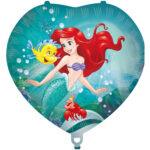 Balon folie 45 cm inima Ariel