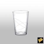 Set 6 pahare reutilizabile, transparente 200ml, GoldPlast