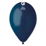 100 baloane rotunde blue navy închis 30 cm – set latex rezistent pentru decor petrecere aniversare, nuntă sau botez