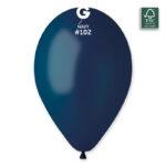 100 baloane blue navy 33cm