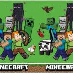 Fata de masa party Minecraft, 120x180cm