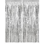 Perdea argintie 1x2m