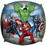 Balon folie patrata 45 cm Avengers