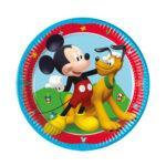 Set 8 farfurii party 20 cm Mickey Rock the House