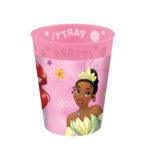 Set 4 pahare reutilizabile Printese Disney, 250ml