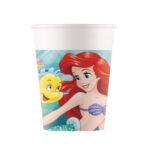 Set 8 pahare party Ariel, 200ml