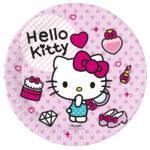 Set 8 farfurii party 23 cm Hello Kitty Fashion