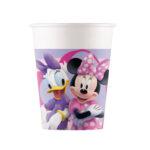 Set 8 pahare party Minnie, 200ml