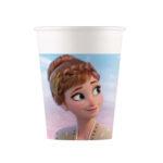 Set 8 pahare party Frozen Wind Spirit, 200ml