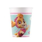 Set 8 pahare carton Skye & Everest, 200 ml