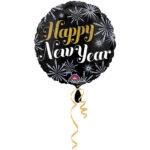 Balon folie 45 cm Happy New Year