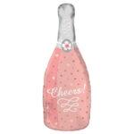 Balon folie fig. Sampanie Rose-Gold Cheers 29x70cm