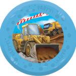 Farfurie reutilizabila 21cm Construction