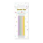 Set 16 lumanari party color, 14.5cm