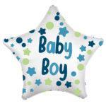 Balon folie 45 cm stea Baby Boy