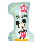 Folie figurina Mickey 1st Birthday Party 71cm