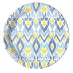 Set 8 farfurii carton 23 cm Ethnic