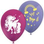 Set 8 baloane Unicorn 27.5cm