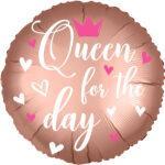 Balon folie Queen for the day 45 cm