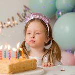 Coronita roz Happy Birthday marime universala - imagine 2