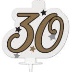 Lumanare party aniversare 30 ani