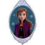 Balon folie figurina Frozen Anna, 90 cm