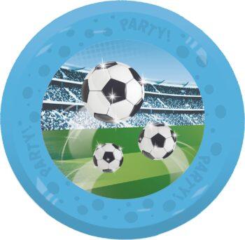 Farfurie reutilizabila 21cm Soccer