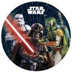 Set 8 farfurii party 23 cm Star Wars Galaxy