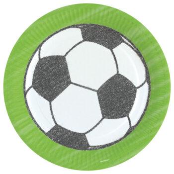 Set 8 farfurii 23cm Kicker Party