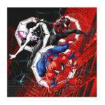 Set 20 servetele party Spiderman Webs 33x33cm