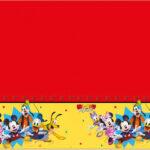 Fata de masa party Mickey Jump Fun, 120x180cm