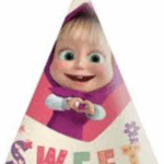 Set 6 coifuri party Masha Sweet